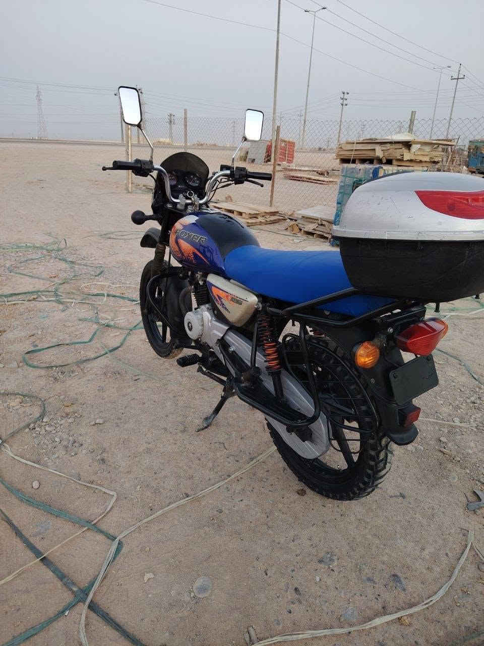 سلام عليكم  دراجه بوكسر جبلي موديل 22طالعه اب 23مكفوله كفاله عامه  اوراق اصولي  ***********
