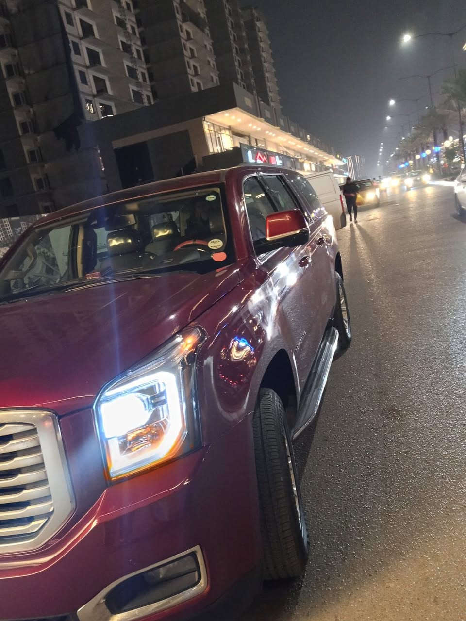 للبيع .
المراسلة او الاتصال 
***********
جمسي موديل ٢٠١٨ 
محرك ٥٣٠٠
محرك ٨ مو ٦
كشنات جلد كهرباء 
سيارة بحالة جيدة بيهي قطعتين فقط 
$$$$$
 355$ 
وبيهة مجال بسيط 
خطهة وياهة بغداد اربيل واربيل بغداد
