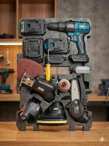 🔴 مزرف متعدد الاستخدامات EMND 1X6 🔴

💪 أداة واحدة لكل احتياجاتك!
كل ما تحتاجه لأعمالك الخشبية، الميكانيكية، وحتى العناية بالسيارات في أداة واحدة:
✅ مزرف متين وسهل الاستخدام
✅ صقالة خشب احترافية
✅ منشار خشب قوي
✅ منشار للأشجار
✅ راجز تاير سيارات
✅ قشاطة عملية

⚡️ يعمل بدبل بطارية 48V لأداء أقوى واستمرارية أطول
🔋 يأتي مع شاحن مزدوج للشحن السريع

💵 السعر: 125 ألف فقط
🚚 التوصيل مجاني إلى جميع محافظات العراق

📍 الموقع: الموصل – الفيصليّة – مقابل طرق وجسور نينوى 🏙️
📱 للطلب والاستفسار: ***********
🔗 قناة التلگرام: t.me/alrqun

✨ تابع صفحتنا الآن لتصلك كل جديد وعروض حصرية، واطلب أداة أحلامك اليوم قبل نفاد الكمية!
🔥 لا تفوت الفرصة، احصل على مزرف EMND 1X6 الآن وتمتع بأفضل أداء لكل أعمالك!
