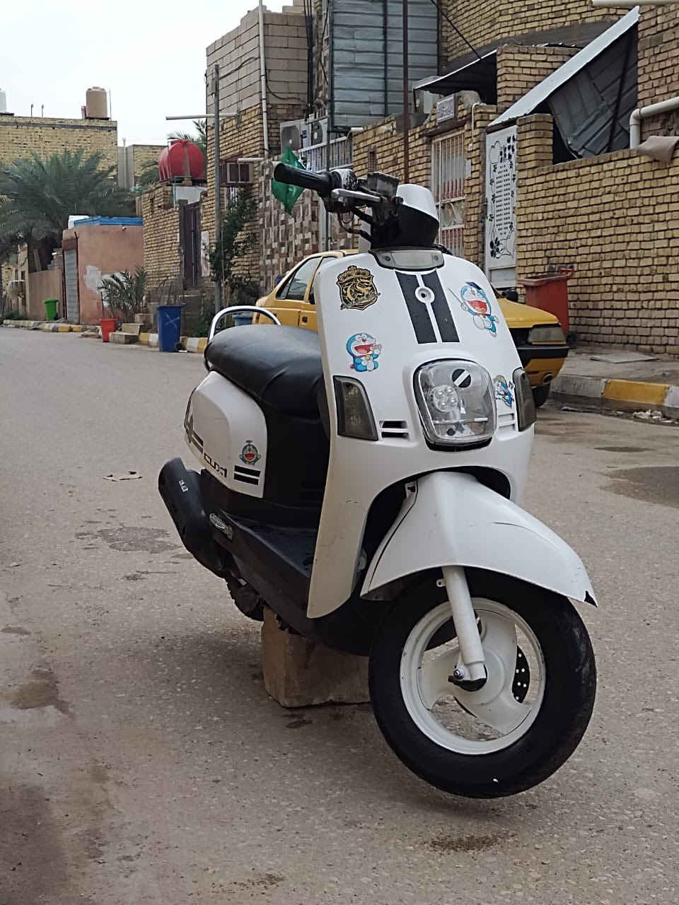 السلام عليكم دراجه بوليس مفتوحه  ٥٥بيه نقوصات قليله سعره ٣٧٥ مكان ناصريه. مركز 
***********
