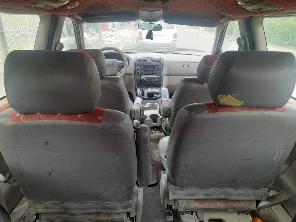 السلام عليكم كيا سيدونا موديل ٢٠٠٥  ٧ راكب صبغ عام اثر جراد محركها لبلادي بدايه كازكيت فقاعه بالراديتر الدهن مخابط وشغاله الكير نظيف تخم تاير حداديه جاهزه مشروع وطني سنويه لغاية ٢٧ .مكلف النشر بغداد الغزالية***********/***********سعر٤٧ بغداد, العراق
