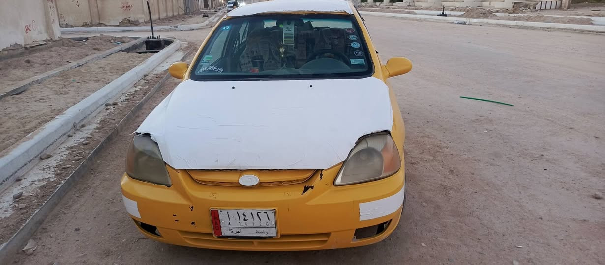 السلام عليكم كيه ريو موديل 2004السياره ما ناقصه شي بس حداديه محرك مابي شي الكير مابي شي السياره حلوه سنويه لل29السياره نكره سلف السعر23وبيه مجال ***********
