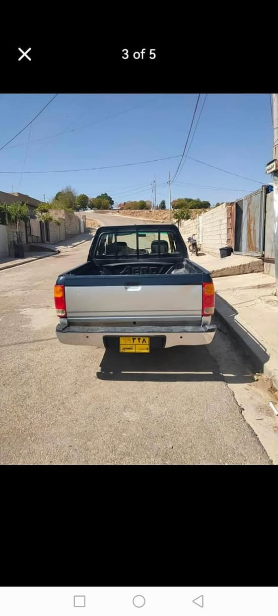 پیکاب دێر
 بۆ فرۆشتنوو گۆڕینەوە لەسەر دڵ گرتن
مۆدێل 2006 
مەنەفێس ئەسڵ فسفۆڕی 8 پارچە ئەسڵی
بەشەرتی وەکالەی 
گەرمیوو تەنجیل بلوتوز هەمووی ئیشدەکا سەیارەکە زۆر پاکو خاوێن ماوەتەوە
موسو بڕاوەو دەعموو لێدراو بەشەرت 
ناو گێچەکانی هەموو ئیشدەکە 
شوێن هەولێر *********** أربيل, العراق
