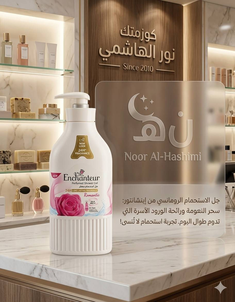 مجموعة إنشانتر من وركسونا تمنحكِ انتعاشًا يدوم طوال اليوم، مع شاور جسم منعش، ومعطر جسم برائحة أنثوية جذابة، وبودرة جسم تمنح نعومة وإحساسًا بالنظافة والثقة
متوفر لدى #كوزمتك_الهاشمي
مول اوما مقابيل حمزه أبو الباله 
توجد خدمة توصيل 🛺🛺🛺


**إذا كنت صاحب هذا الإعلان وتريد حذفه لأي سبب، رجاءا أرسل رسالة إلى الدعم الفني**