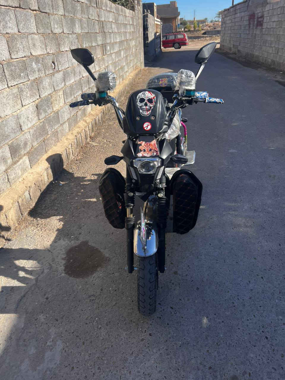 للبيع دراجه شحن 6 باتري نضافه فول موديل 25 بصمه تشغيل عن بعد جهاز إنذار مانع للسرقه  البطاريات فول عالفحص السعر 650اوبي مجال ***********🫡🫡
