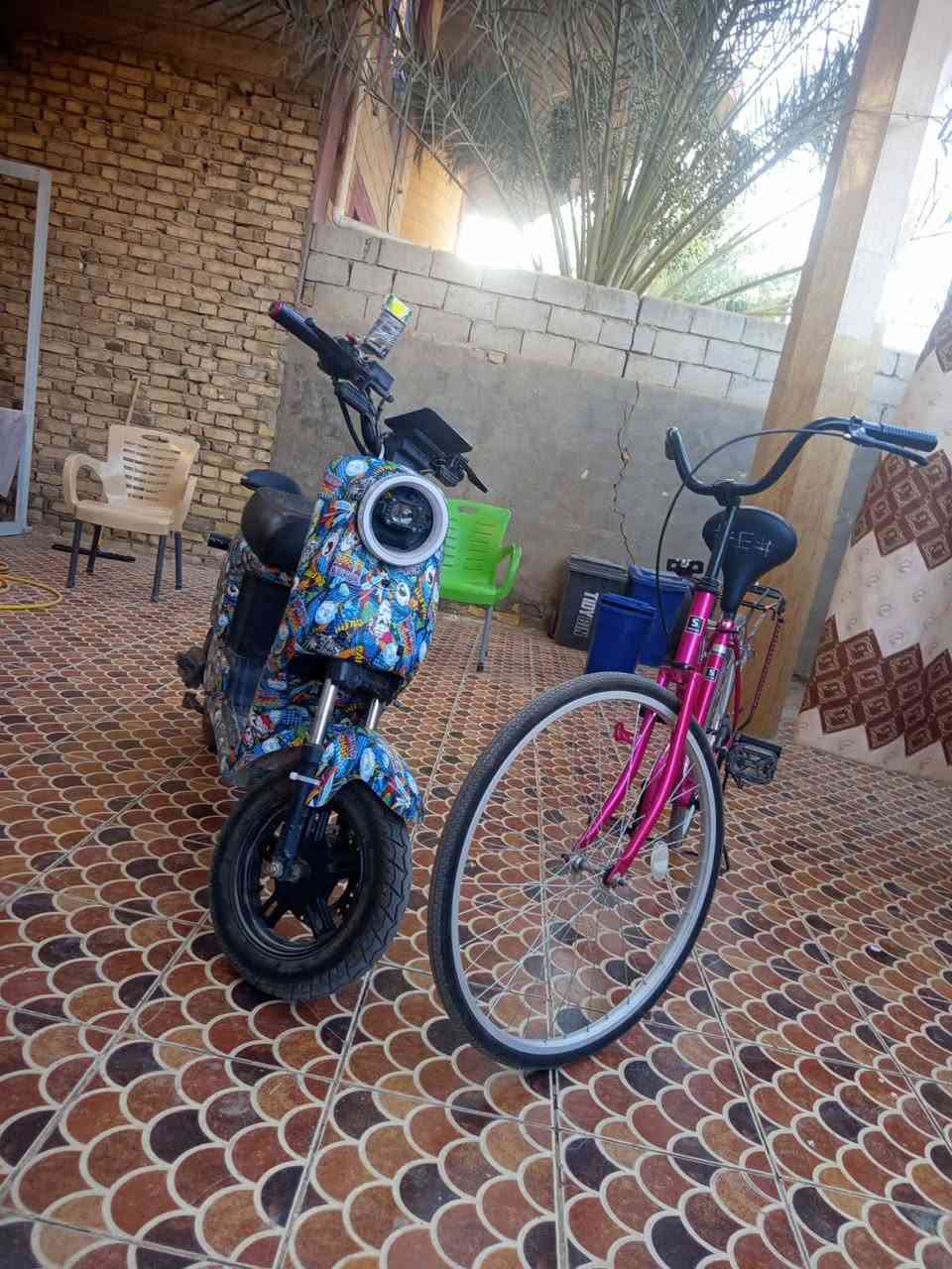 سلام عليكم بيسكل شحن ار 9  للبيع نضيف  بطاريات نضيفه كهربايات شغاله كلشي ما عوزه مكان نجف ناحيت القادسيه سعر 400 بيه مجال قليل


**إذا كنت صاحب هذا الإعلان وتريد حذفه لأي سبب، رجاءا أرسل رسالة إلى الدعم الفني**