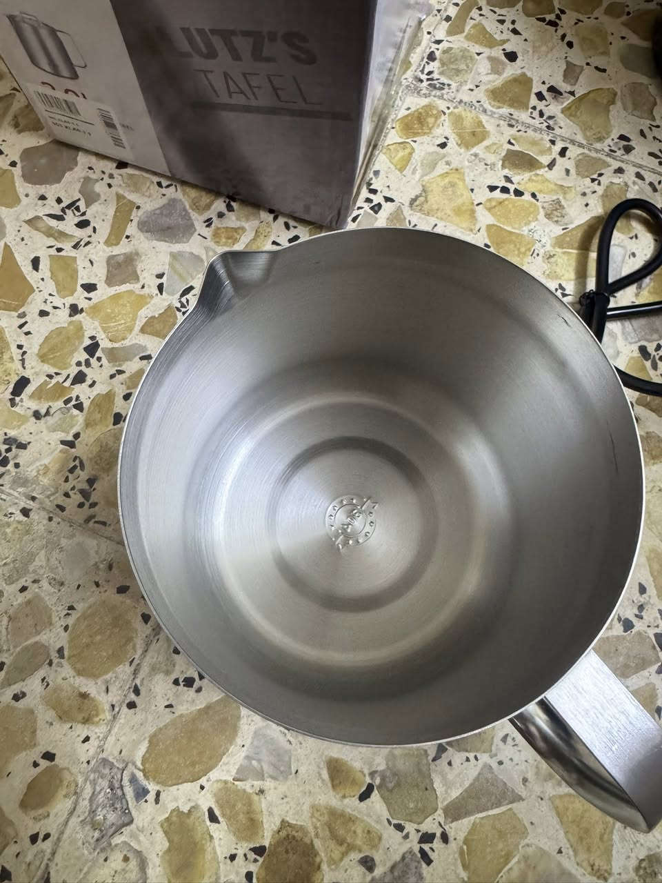 وعاء مطبخ أو غلاية من الفولاذ المقاوم للصدأ من علامة Lutz's Tafel


**إذا كنت صاحب هذا الإعلان وتريد حذفه لأي سبب، رجاءا أرسل رسالة إلى الدعم الفني**