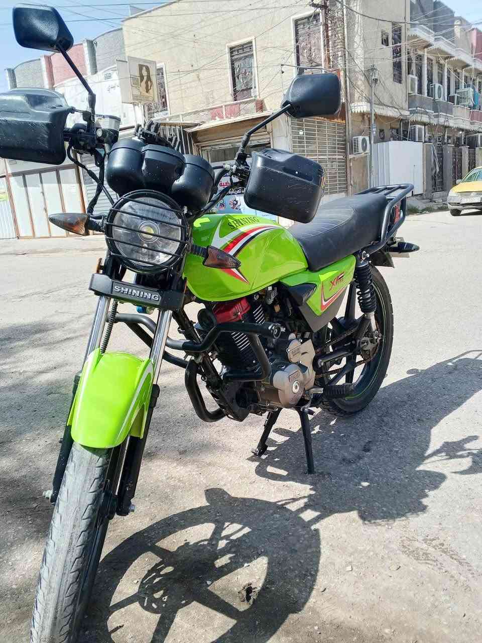 السلام عليكم 
مرقم ـمرقم
شاينك ٢٠٢٣للبيع  ماشيه ١٧ الف حقيقي 
دراجه كلش جديده ومكفوله من اي شي مكينةة ممفتوح برغي شرط شلعه ومعدل جاهزه رايدهه ب ١٦٠٠ وبيهه مجال مكاني بغداد الخطيب 
*********** بغداد, العراق
