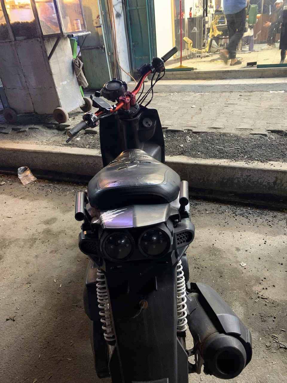 السلام عليكم دراجة سكنس جبلي ( كفالة عامة )
الدراجة خير من الله السعر 1100(  مليون و 100) مدينة الصدر قطاع 77 رقم الهاتف متواجد واتساب و ع الشريحة ***********
