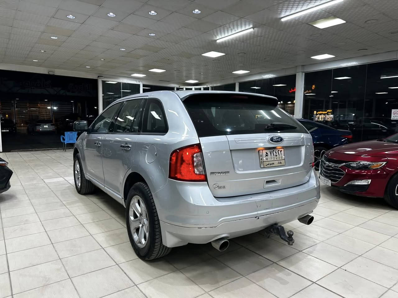 السلام عليكم ورحمة الله وبركاته. 
#معرض_ابن_شعبان_لتجارة_السيارات.
✅اسم السيارة :   FORD 
✅الفئة :  EDGE
✅الموديل :  2012
✅رقم السيارة :  بغداد تحويل باسم الزبون 
✅عداد المسافة :  KM205 
✅الضرر :  خليجي وكالة كفالة 
FORD EDGE 2012✅
‎رقم بغداد✅
‎محرك V6  3500✅
‎مواصفات : SEL✅ 
‎بانوراما✅
‎شاشه كبيره   ✅
✅ضبط سرعة
✅تدفئة مقاعد
✅تحكم كشنات أمامي كهربائي 
✅تخم تايرات جديد
‎داخل اسود جلد ✅
‎اضائه داخل 7 الوان متغير✅
✅السعر المطلوب 148 ورقه
☎️‏ ***********
 ***********📱
🔴العنوان:النجف الاشرف-
🔴المدينة المائية-
🔴مقابيل حي الجامعة-
