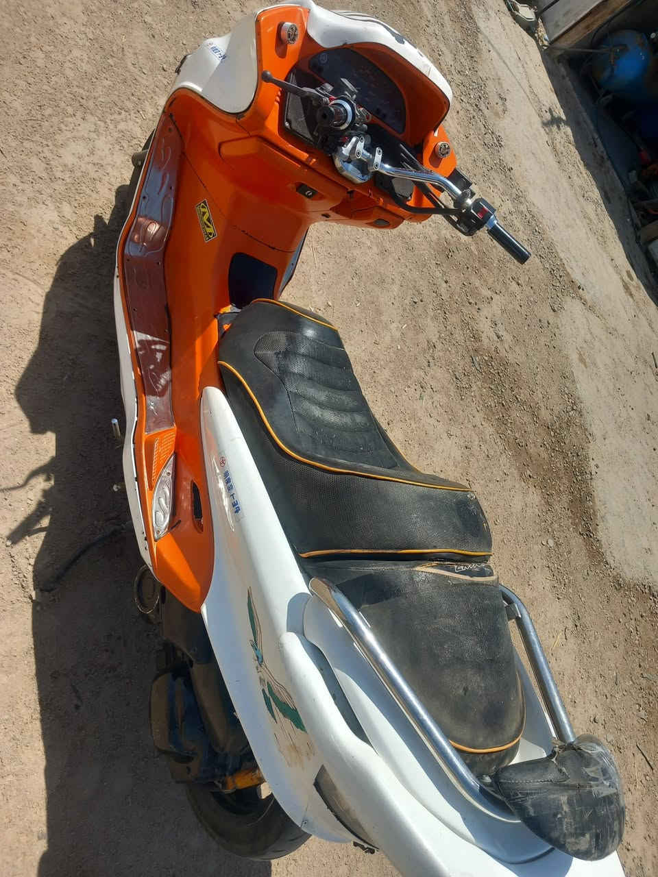 لبيع دراجه ماجسته 250ss كهربائيات كله شغاله نكره سلف محرك ناعم  وجه بومه رياضي جنح رياضي بك لايت رياضي دواسات رياضي داخل برتقالي مسجل شغاله لايت زنون عالي ناصي سعر ((٤٥٠)) بيه مجال مكاني بابل   ***********
