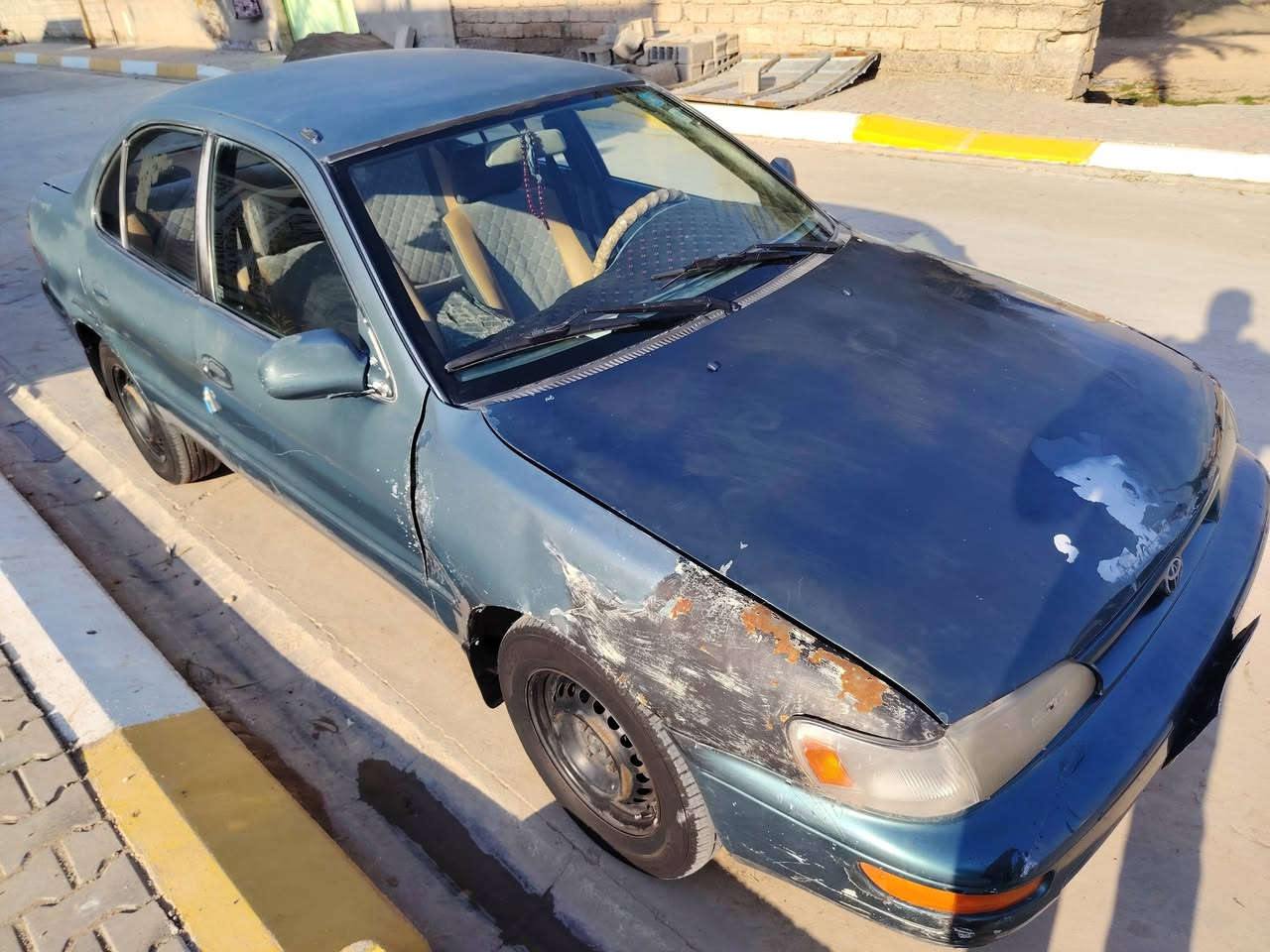 كورلا سبرنتر محور موديل 1994 تبريد بستم شرط ثلج محرك 1400 كير نمره 3  تدفئة تايرات نص عمر مكفولة من الكص جامات جدد دشبول جديد دوشمة كشنات وارضية جديدة رقمها ديالى حرف الف  السعر 38 وبيها مجال السيارة بسمي السنوية لحد شهر الرابع ال 2028  رقم الهاتف ***********
