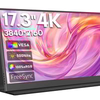 شاشة محمولة • ١٧ بوصة • 4K HDR10