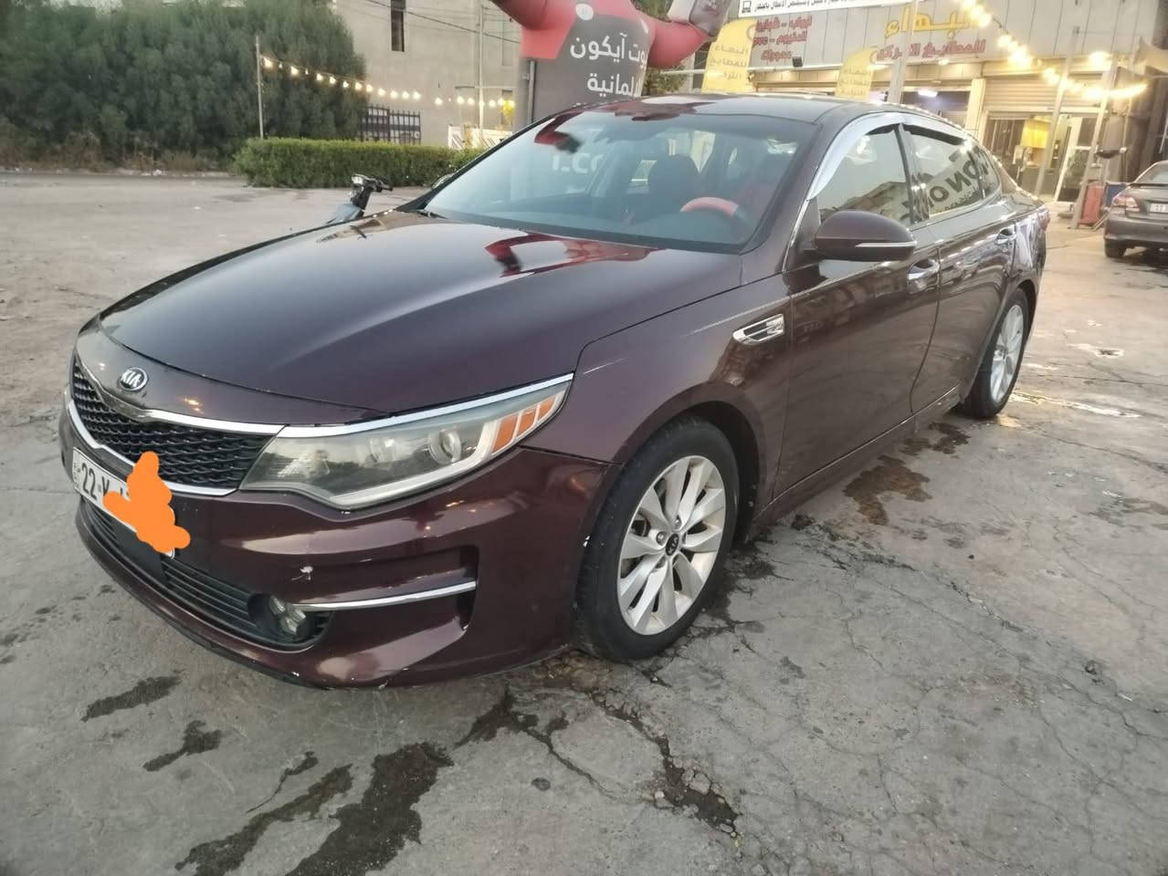 كيا اوبتما 18 رقم اربيل جديد بيه قطعتين جاملغ وبنيد تبديل نفس اللون يعني مابيه صبغ ب122 وبيه مجال ‏‪***********‬‏ بغداد, العراق
