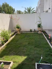 مستعدون لعمل وتجهيز الحدائق المنزلية والعامة وتنفيذ منظومات الري الحدي...