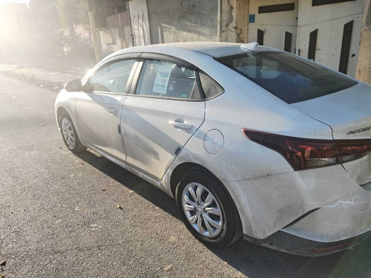 للبيع سيارة اكسنت ٢٠٢٣ نص فول باقي التفاصيل الخاص ***********
