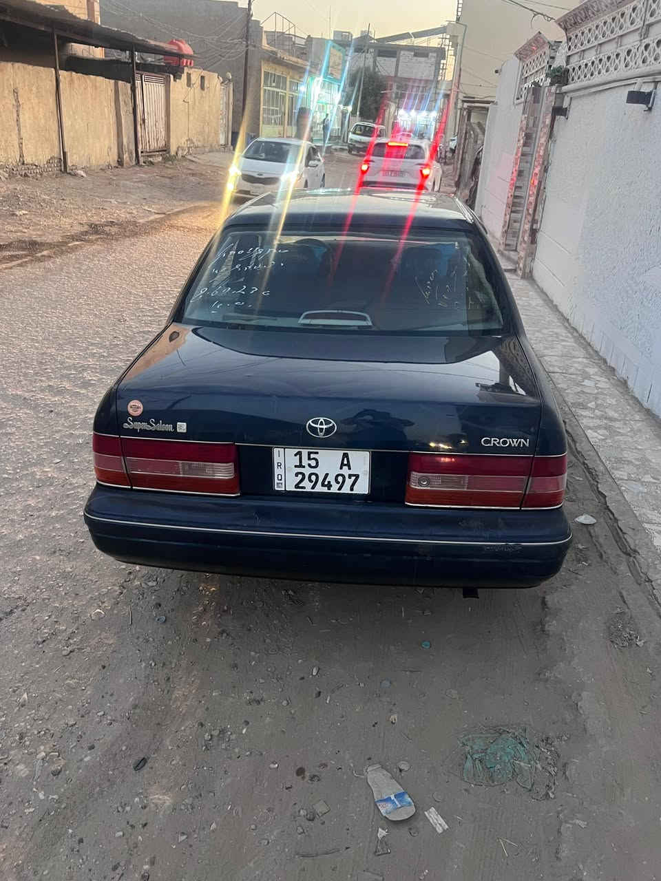 السلام عليكم راس ثور تكم موديل 98 لون حبري سياره كفاله عامه ماعدا طخه بالتكمه الخلفيه الوره السايق مكدار شبر حداديه حلوه محرك فيشه وبطل رقم انبار دولي مداور ثاني يوم السعر 95 وبيه مجال مكان السياره نجف للاستفسار الاتصال على الرقم /***********
