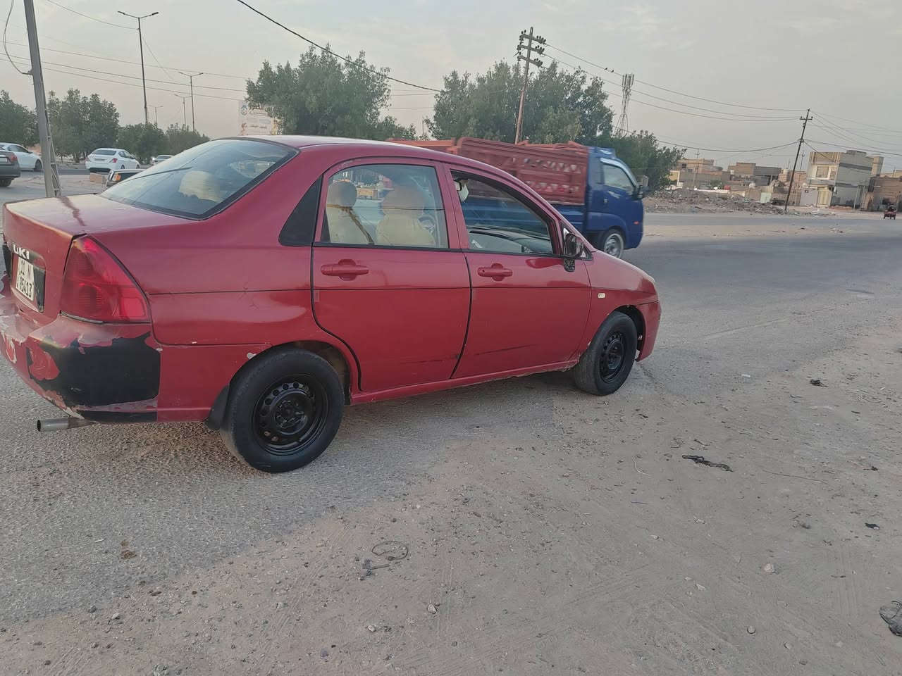 للبيع ساسوكي ياباني مديل 2002
كير ومكينه بكاتشو اوتو تبريد شغال كهربائيات كلشي شغال وعلى شرط رقم بغداد  سيارة كفاله من ضربه سعر 30 الاستفسار ***********مكان نجف
