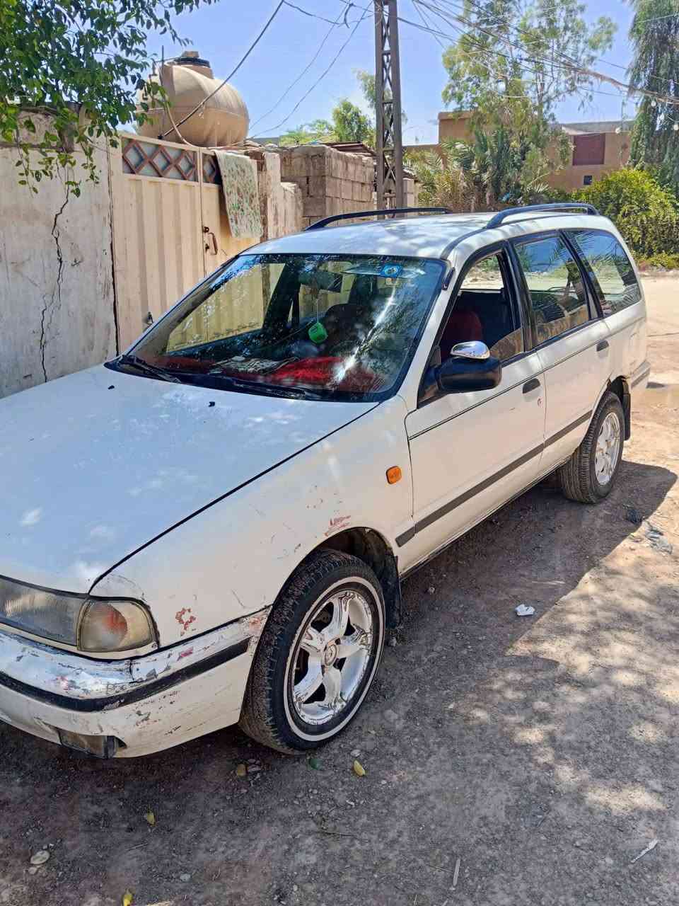 نيسان بسعر مناسب
السلام عليكم 
نيسان صني ستيشن 
1991
سنوية 2027
كير عادي 
شرط كير ومحرك فول
السيارة خير من الله 
رقمها واسط  الرقم الجديد انكليزي 
السعر 32ورقة وبيها مجال قليل
للاستفسار اكثر  الاتصال *********** 
مكانها ديالى بعقوبة

