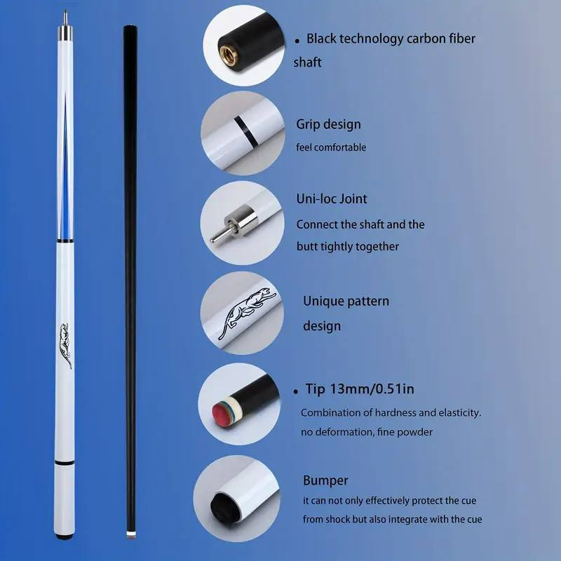 بناءً على الصورة، هذه عصا بلياردو (Cue Stick) احترافية، وتحديداً من الطرازات الحديثة التي تستخدم تقنيات ألياف الكربون أو الفايبر جلاس لتعزيز الأداء والمتانة.
#نزل_سعرك بما يرضي الله وبالعافية عليكم شباب 
#تتميز_هذه_العصا_بعدة_خصائص_تجعلها_مناسبة_للاعبين_المهتمين_بالدقة:

#التصميم: تأتي بلون أبيض لامع مع رسومات مميزة (مثل طبعة الفهد أو النمر) وخطوط زرقاء وسوداء.

#المادة: غالباً ما تكون مصنوعة من ألياف الكربون (Carbon Fiber) أو الألياف الزجاجية (Fiberglass)، مما يوفر مقاومة للانحناء وتحكماً أفضل في الضربات.

#النوع: تُعرف تجارياً بأسماء مثل "Shining White Leopard" أو تتبع علامات تجارية مثل "Mbihon" أو "HCTQ".

#المواصفات_التقنية: يبلغ طولها المعتاد حوالي 145-147 سم، وتأتي بوزن يتراوح بين 19 إلى 21 أونصة، مع رأس (Tip) بقياس 12.5 مم إلى 13 

جديد لوك بالجيس مامستخدم بالكارتونه.
توجد خدمة توصيل للمحافظات كافة #ب5فقط_الاف.


**إذا كنت صاحب هذا الإعلان وتريد حذفه لأي سبب، رجاءا أرسل رسالة إلى الدعم الفني**