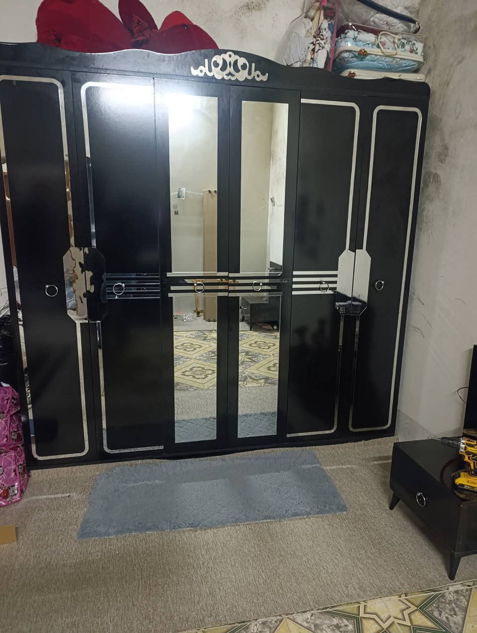 غرفه نوم تركي مستعمل نظافه اخوه الجديد خمس قطع واتساب 
***********
