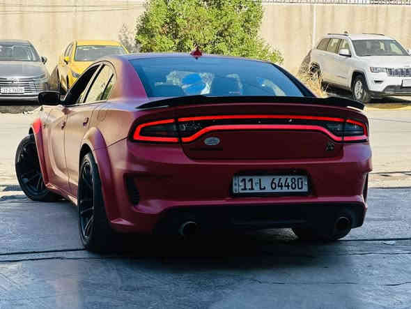 مساكم الله بالخير 
دوج جارجر وايد بدي اصل 2023 النداء الاخير 
محرك  V8 6.4 
حادثها بارد فقط بالجاملغ الخلفي
السيارة عليها اضافات هواية 
شوتة afe 
ستيرن فور جت 
ثروتل afe 
داخل احمر 
كراسي خزن ميموري 
ستيرن كهرباء 
تدفئة وتبريد المقاعد 
Led ززع متغير الالوان 
زرع عدسات 
سقف روز رويز 
تغليف طافي ppf يم جيو شيلد 
مكاني بغداد 
***********
