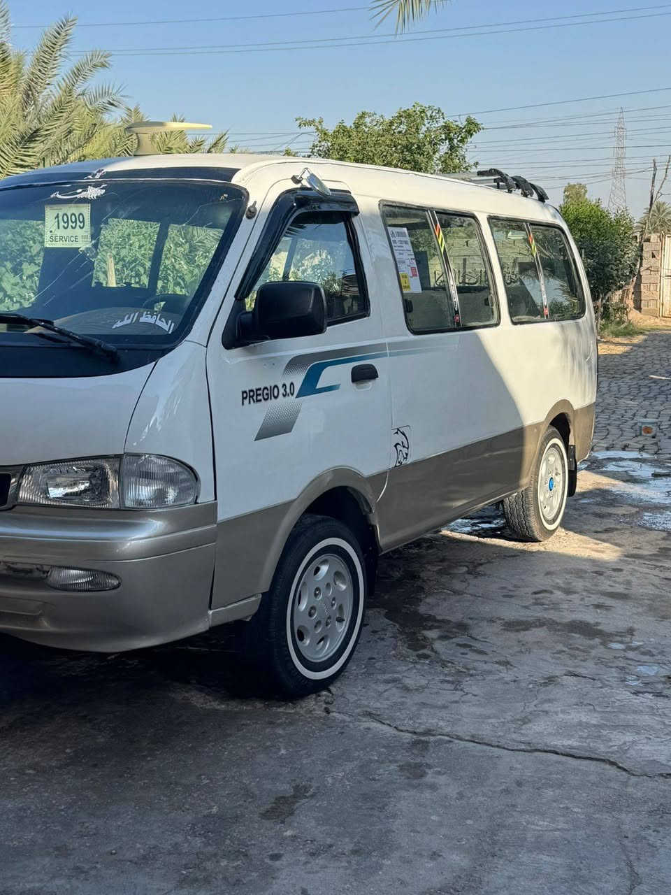 بريجو موديل 99 محرك وكير واكسل جدد مكفولات رقم بغداد  الماني مشروع وطني شواصي نضيفه بس اليمنه معمر تعمير حلو صدر امامي خلفي جديد كهربائيات كلها شغاله مصبوغه للجماليه صبغ حزام تخم تاير ويل كب بريجو جديد سياره جاهزه كبل للشارع دوشمه نضيفه باور مشط كله جديد سياره جاهزه السعر 63 وبيها مجال مكاني بغداد رقمي ***********
