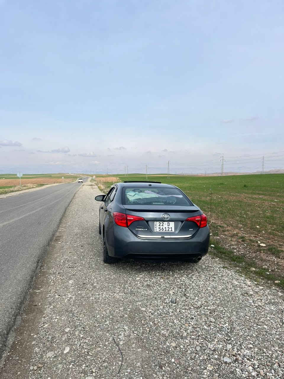 كورلا للبيع 2017 فول مواصفات. باسمي تحويل نفس اليوم. بصمه. فتحه سلايت. لايت زنون عدسه. تحكم مقود. شفتات ستيرن. مقعد جلد. بدون ارباك.. كامره خلفيه وامامي.. رادار.. خروج مسار. ومانع انزلاق.  مرايات اشاره... السعر 150.. للاتصال.وات ساب. ***********.
عنوان بغداد
