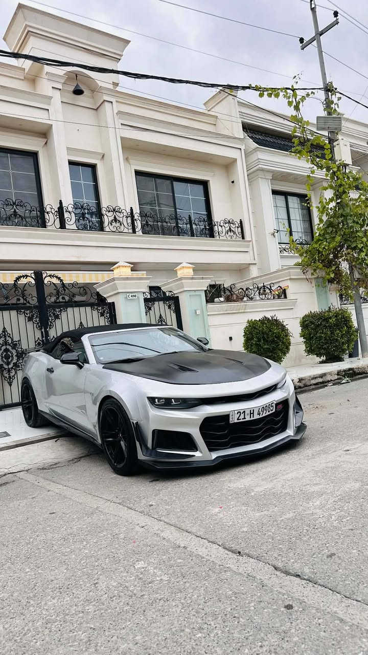 للبيع 
Camaro 2017 2ss
ماشية ٧٠ الف 
كير و محرك كل بشرط 
سيارة فوول مواصفات 
بجم كبس 
بدون ارباك و بدون دواخل 
قطعتين صبغ 
دينار مابي مصرف 
سعر ١٤٨ بيها مجال بسيط 
مكاني اربيل 
*********** واتس اب
