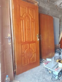 عندي أبواب صاج أحطاطه ثقيل درجة أولى كامل مع الكيلون للبيع سعر الباب ا...