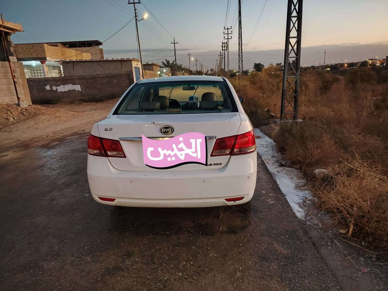 سلام عليكم
بي واي دي للبيع 2016 فول مواصفات 
المكان : البصرة_القرنة
رقم الهاتف :***********
