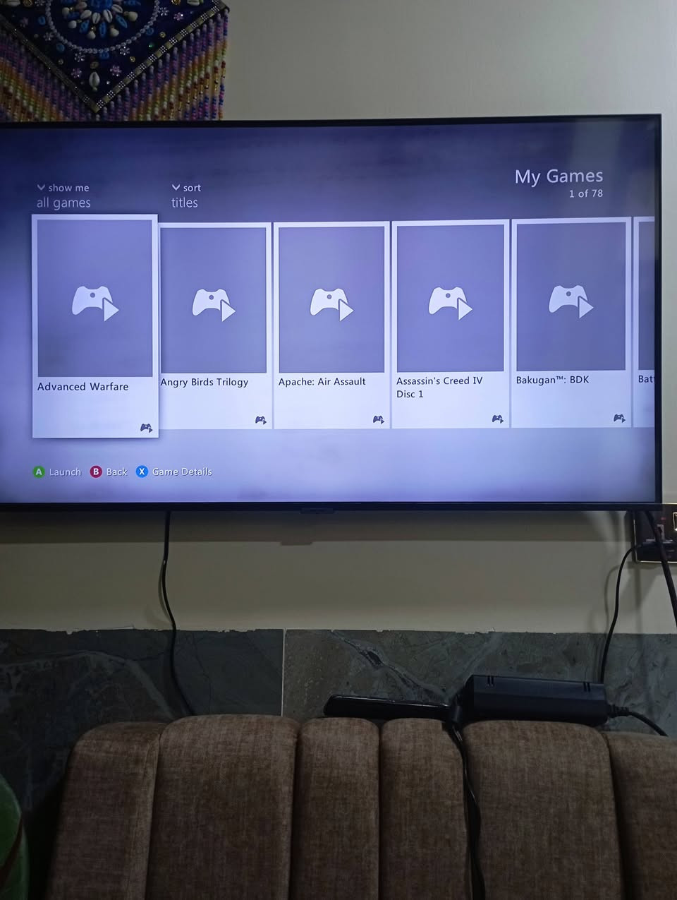متوفر xbox 360 مهكر باله اوربي

ملحقات كامله ويده وحده وواير HDMI مشتري انا

نضافته 90 ٪

استخدامه فقط 5 اشهر

بي 78 لعبة منها gta5 وجي تي اي ساندرياس وفورزا هورايزن وكول اوف ديوتي وهواي العاب

مكاني حله ابو غرق ما عندي توصيل

السعر 90 وبي مجال للشراي

الرقم للتواصل ***********
