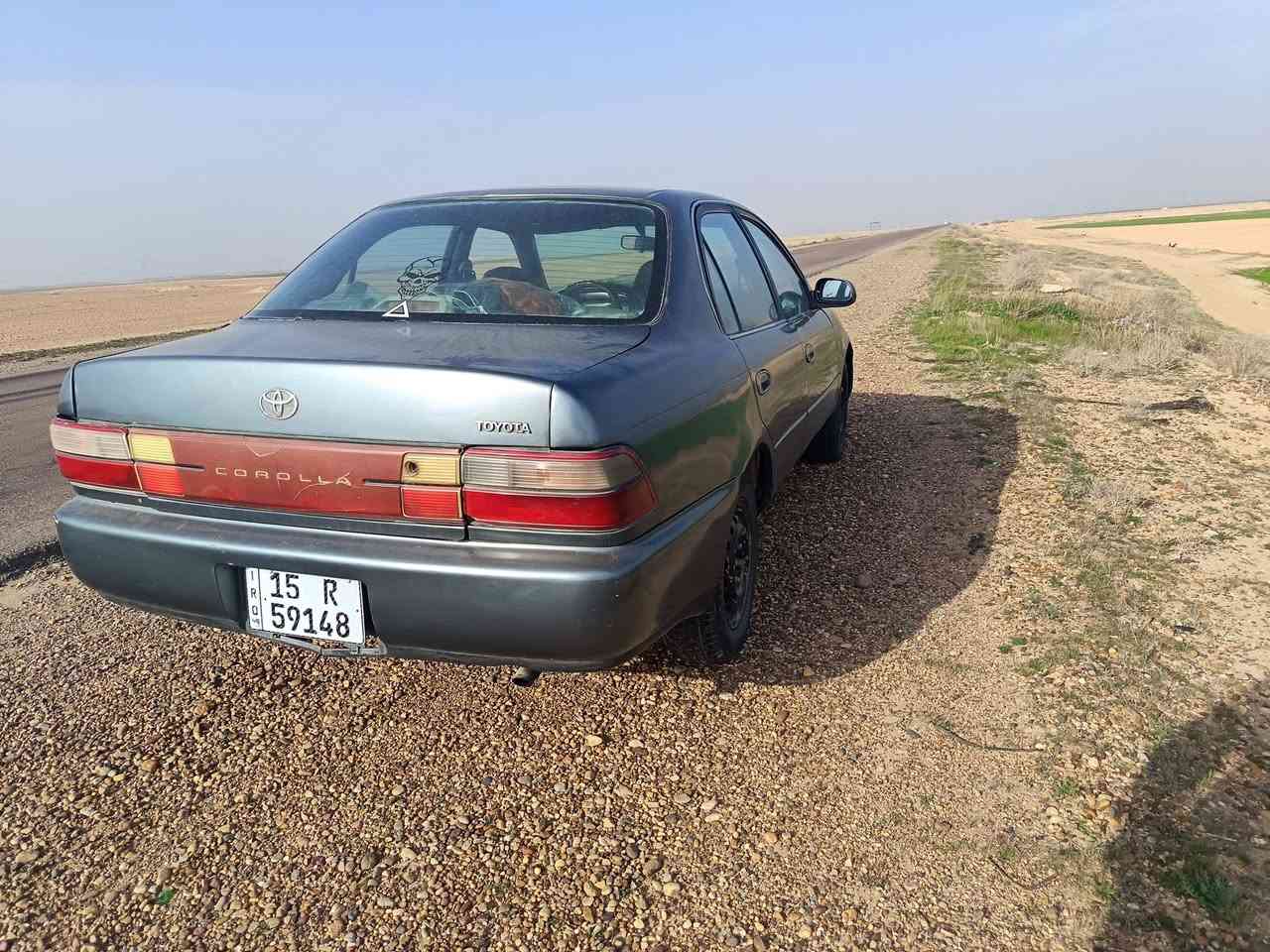 سلام عليكم للبيع كورلا موديل ٩٣ سياره جاهزه محرك كير صدر تخم رقم دولي تحويل مباشر سنويه لل ٣١ هزه جديده مصبوغه للجماليه بيه جاملغ خلفي بس كله جاهزه سعر ٤٣ وبيه مجال *********** مكاني بلد
