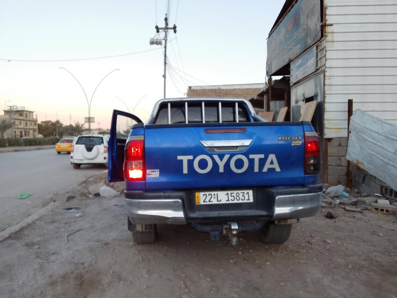 للبيع بيكم هايلوكس 2017كاز رقم جديد سنويه وهز جدد بسمي كير اوتوماتيك جاهزه من كلشي ومكفوله السعر 225بيه مجال ***********مكاني كربلاء تبريد تدفئه جاهز
