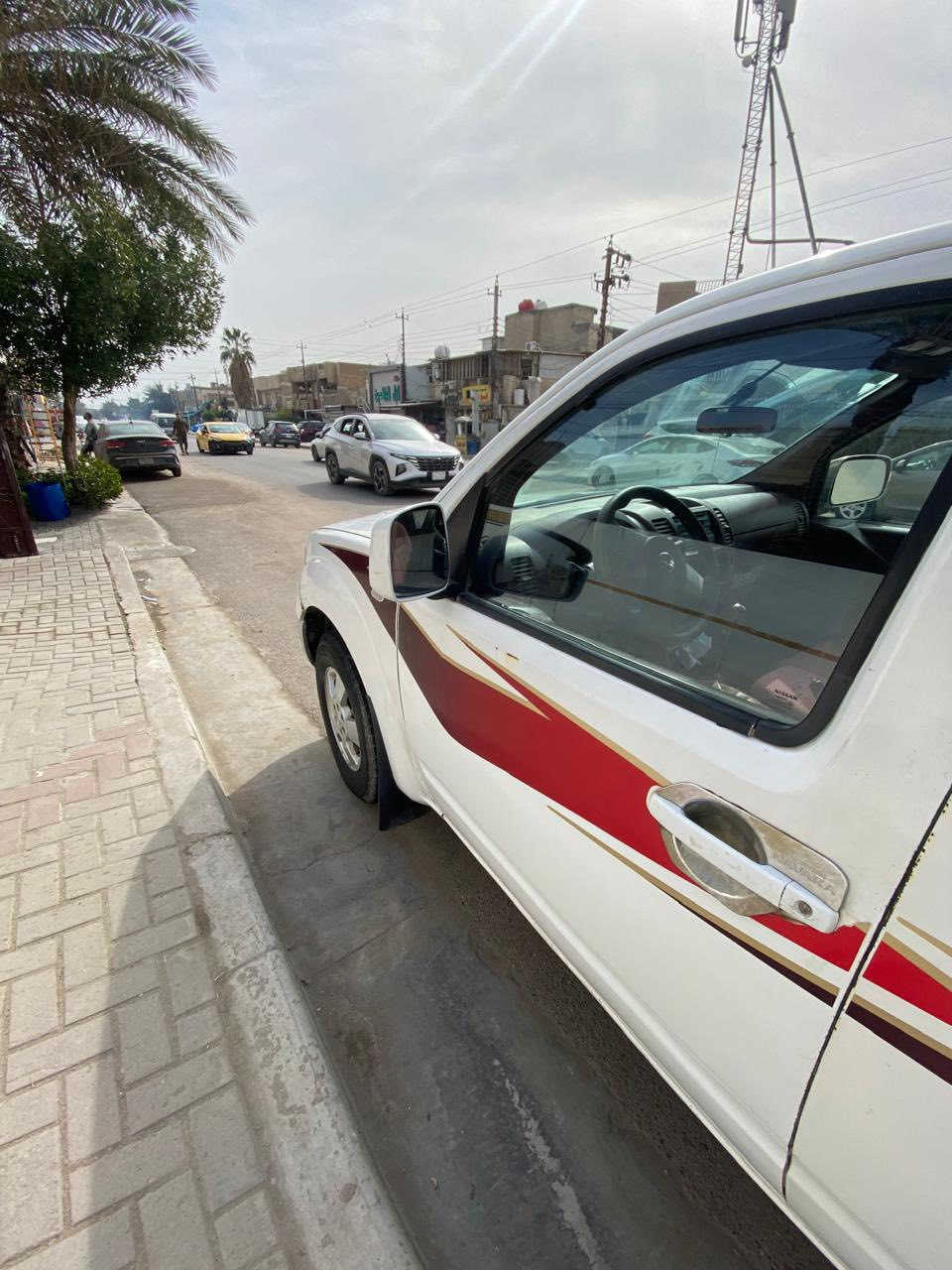 سلام عليكم .. بيكب نيڤارا للبيع موديل 2009 گير عادي المحرك بلادي بي صرف بيه مكانات صبغ بس ابيع صبغ عام كهربائيات شغالة تبريد ثلج الشواصي اللغود مكفولة رقم سليمانية بأسمي تحويل مباشر من عندي مكاني بغداد ابو غريب خرنابات الجديدة للتواصل / ***********
