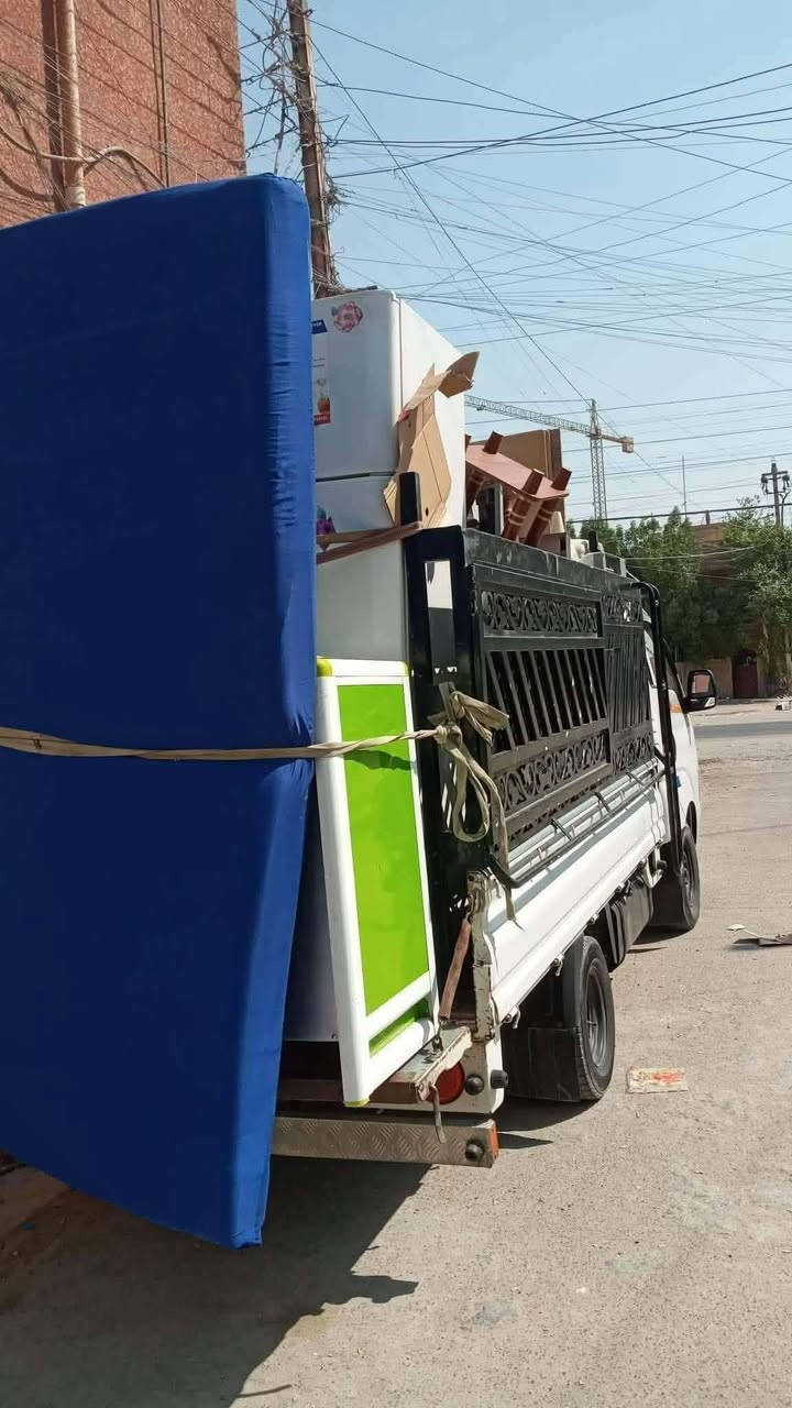 السلام عليكم 
*********** 
متخصص لنقل الاثاث🧳وتحويلات البيوت🏠 من سياره كيا .وعمال🥷ونجار لفتح وشد الغرف👷مع فتح وشد السبالت وصيانتها 📞 داخل بابل وخارج 🚛ما عليك غير تتصل وتدلل📱مع ضمان حفظ الاثاث..الي يحتاج سياره حمل فقط موجودة 
*********** واتساب
