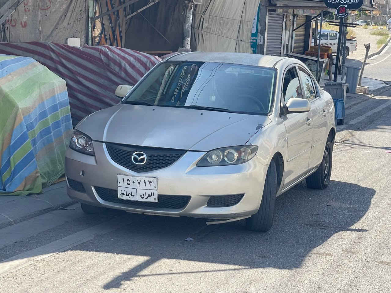 مازدای ٣ سەیارەکە زۆر جوانە مالی دۆستە سەیارەکە دوو پارچەی بۆیاخە بێ ناوگرتن بێ ئیرباگ گۆڕینەوەش ئەکەم لەسەر دڵ گرتن سەیارەکە کاڵبونەوەی هەیە*********** السليمانية, العراق
