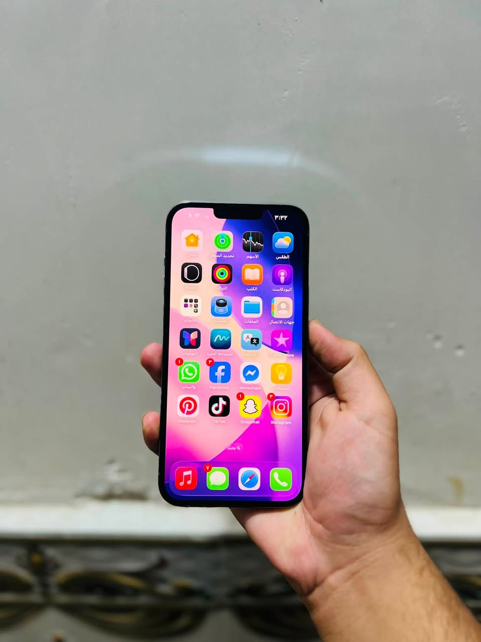 للبيع ‏iPhone 13 Pro Max
الجهاز بلادي 
شرط ميعبر هوه
فقط الضهر مكسور 
كسر داخلي 
بطاريه 87
ذاكره 256
الجهاز حيل نضيف
كله شغال 
كامرات 
صوت 
سبيكر 
السعر 660
وبي مجال قليللل
جماعه ال 600مابيع
للستفسار ***********
العنوان صلاح الدين تكريت

