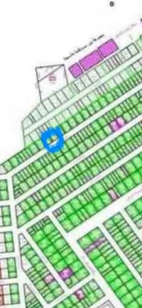 قطعة ارض للبيع المساحه 100في مجمع البصمة السكني رقم القطعه221 الواجهية...