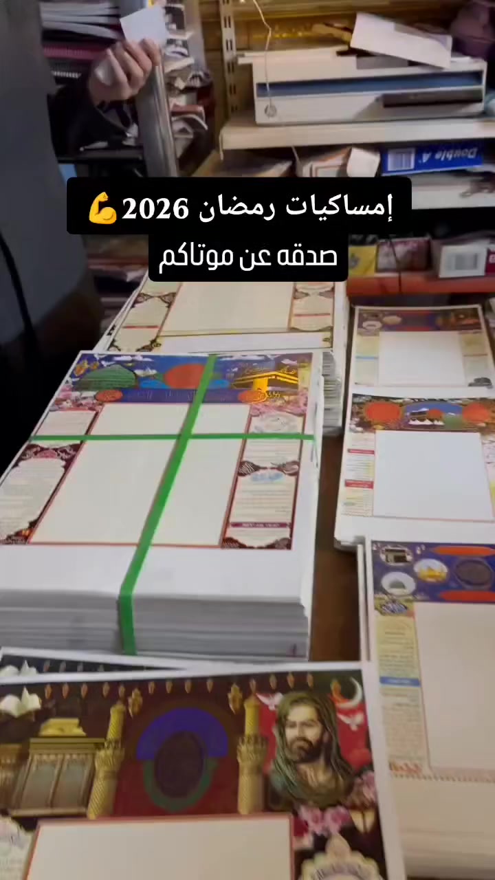 إمساكيات رمضان#رمضان_كريم #البصرة #توزيعات_مناسبات


**إذا كنت صاحب هذا الإعلان وتريد حذفه لأي سبب، رجاءا أرسل رسالة إلى الدعم الفني**