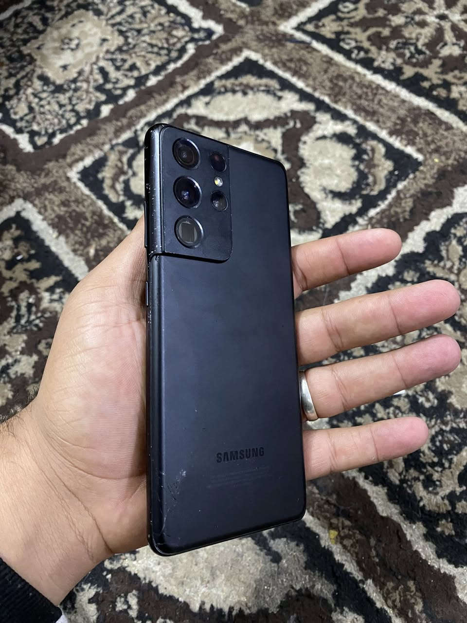 ‏أس 21 ألترا 5G  جهاذ ذاكره ‏ ‏256 جهاز مثل مو واضح شخبوط الجهاز خير من الله للبيع وير هام أم مراوس سعره 325 التواصل WhatsApp *********** مكاني بغداد
