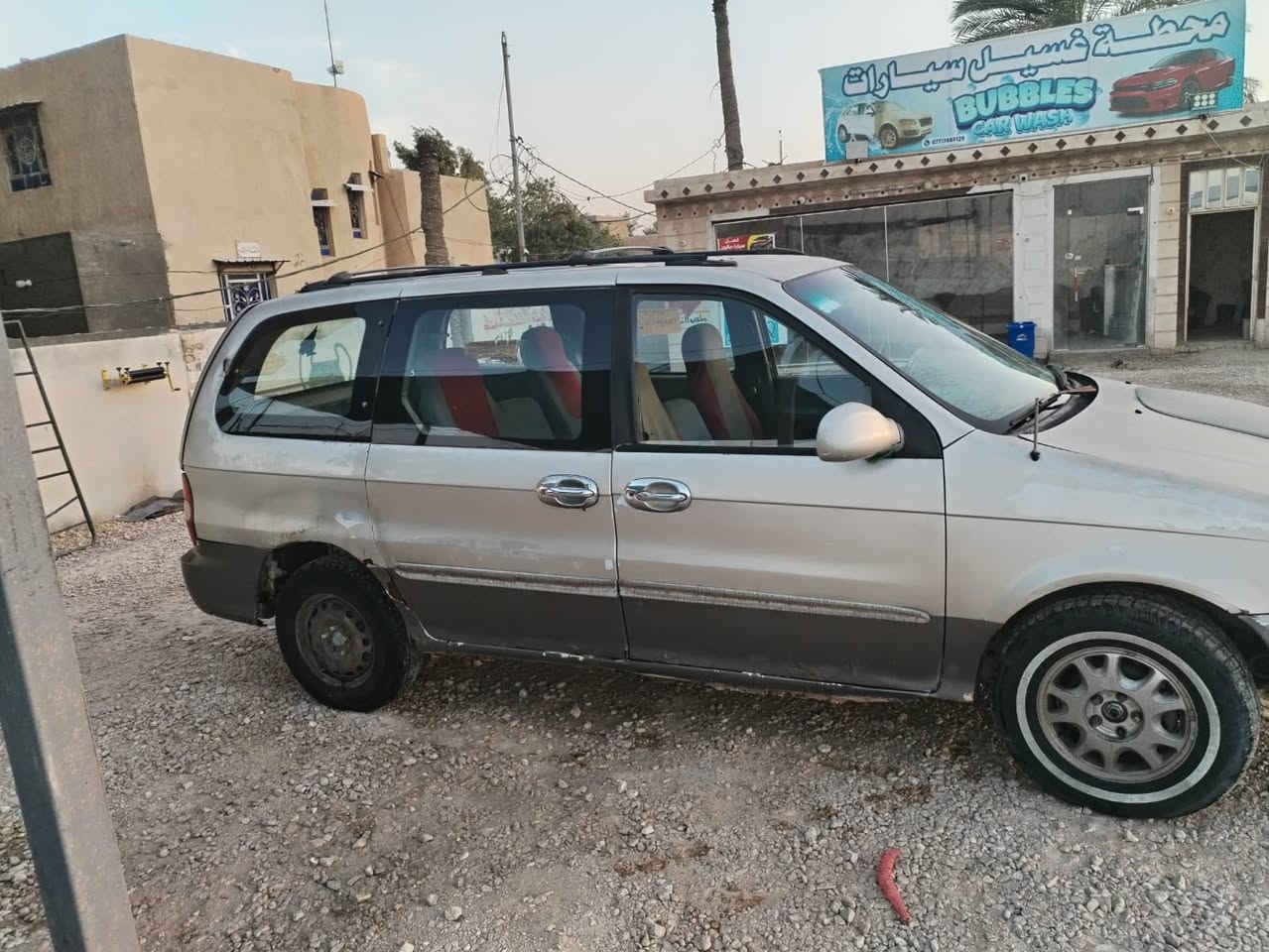 كرنفال
موديل2000
السياره كاز
مكينه وكير على فحص
مكان سياره  السماوه
السعر 33 وبيه مجال
***********
