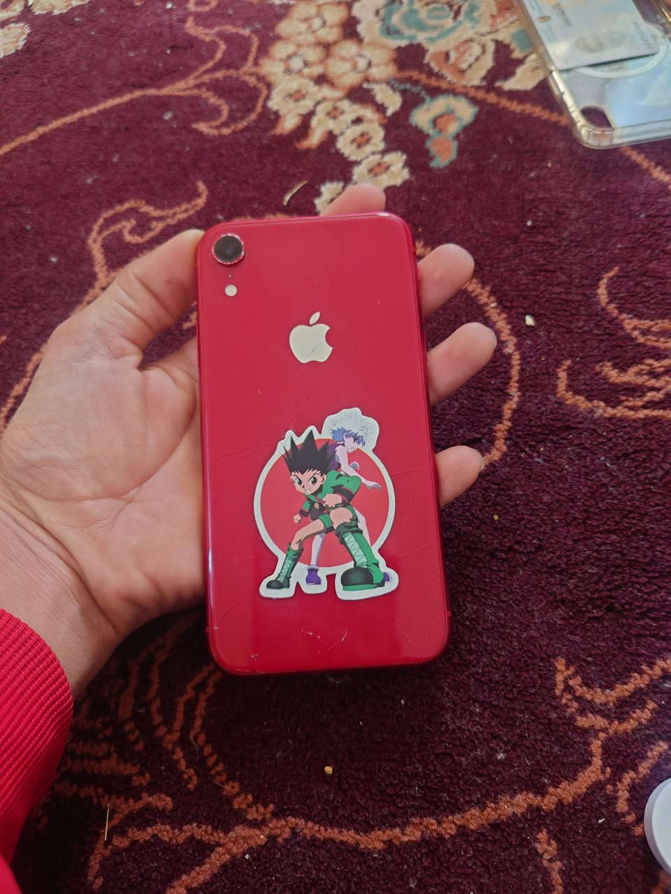 السلام عليكم
ايفون اكس ار 
لون احمر
جهاز كلش نضيف وكلشي شغال 
صوت -تنكيك-كامره-اتصال كلشي شغال
فقط بطاريه مبدله مال تفصيخ نسبتها ٧٤
ذاكره ٦٤
نموذج m
للمراوس شعندك نزل


**إذا كنت صاحب هذا الإعلان وتريد حذفه لأي سبب، رجاءا أرسل رسالة إلى الدعم الفني**