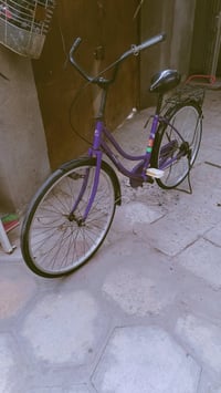 بيسكل سياحي بلاد جديد كلش حجم 26  سعر 135 والشراي يدلل 07810266557