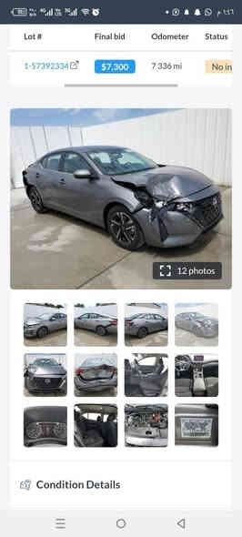 نيسان سينترا موديل ٢٠٢٤ sv
محرك ٢٠٠٠ 

وارد امريكي حادثها موضح بالصور 

بدون ايرباك 

رقم بغداد 

السعر ١٥٩
***********
