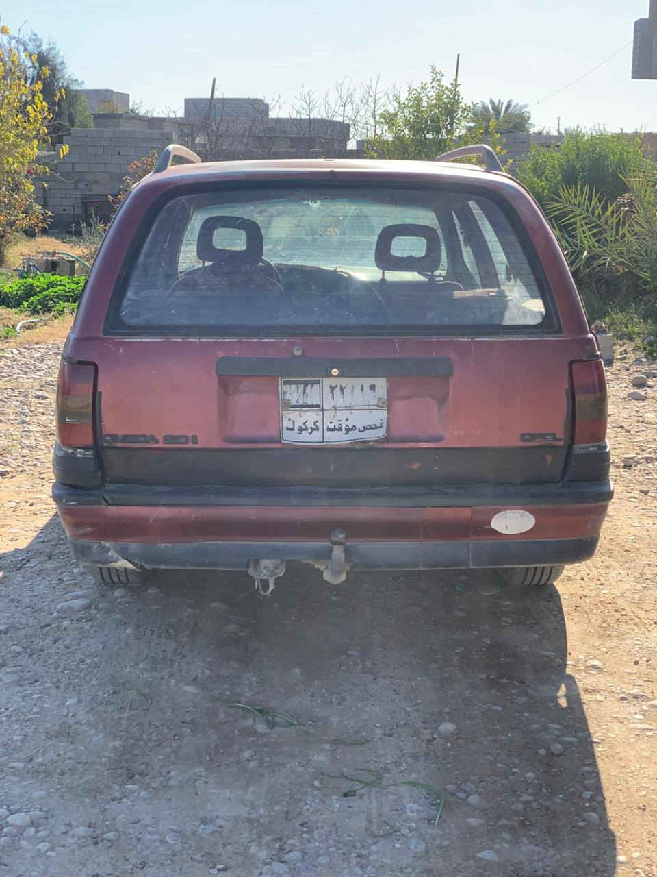 اسلام عليكم متاح سيارة أوبل   محرك وكير كصة  شرط صدر جديد تخم تواير اربعة جدد كشر حلو غرفتهة حلوة باور شغال سيارة جاهزة ما عايزهة برقي نشاط فول السعر 13 وبيهة مجال  رقم الهاتف ‏‪***********‬‏
