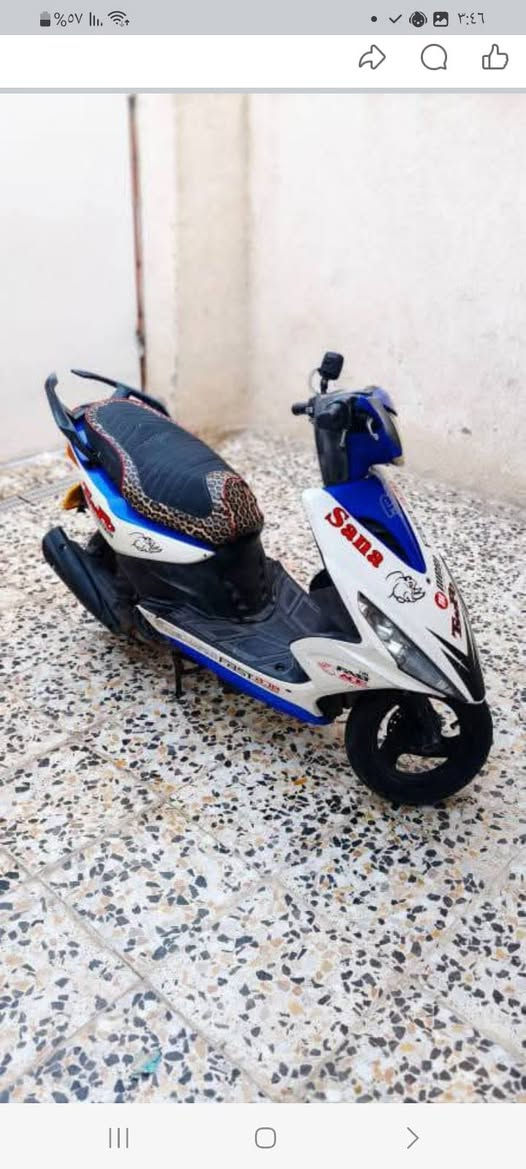 سلام عليكم دراجه ماكس مضلع نضيفه مجفته مره واحد عله ايدي دراجه لاتبخير ولا نضوح كهربأيات شغال دراجه خير من الله سعر 400وبيها مجال حك الجيه مكاني بلديات شارع المصرف استفسار عله هاذه الرقم واتساب ***********
