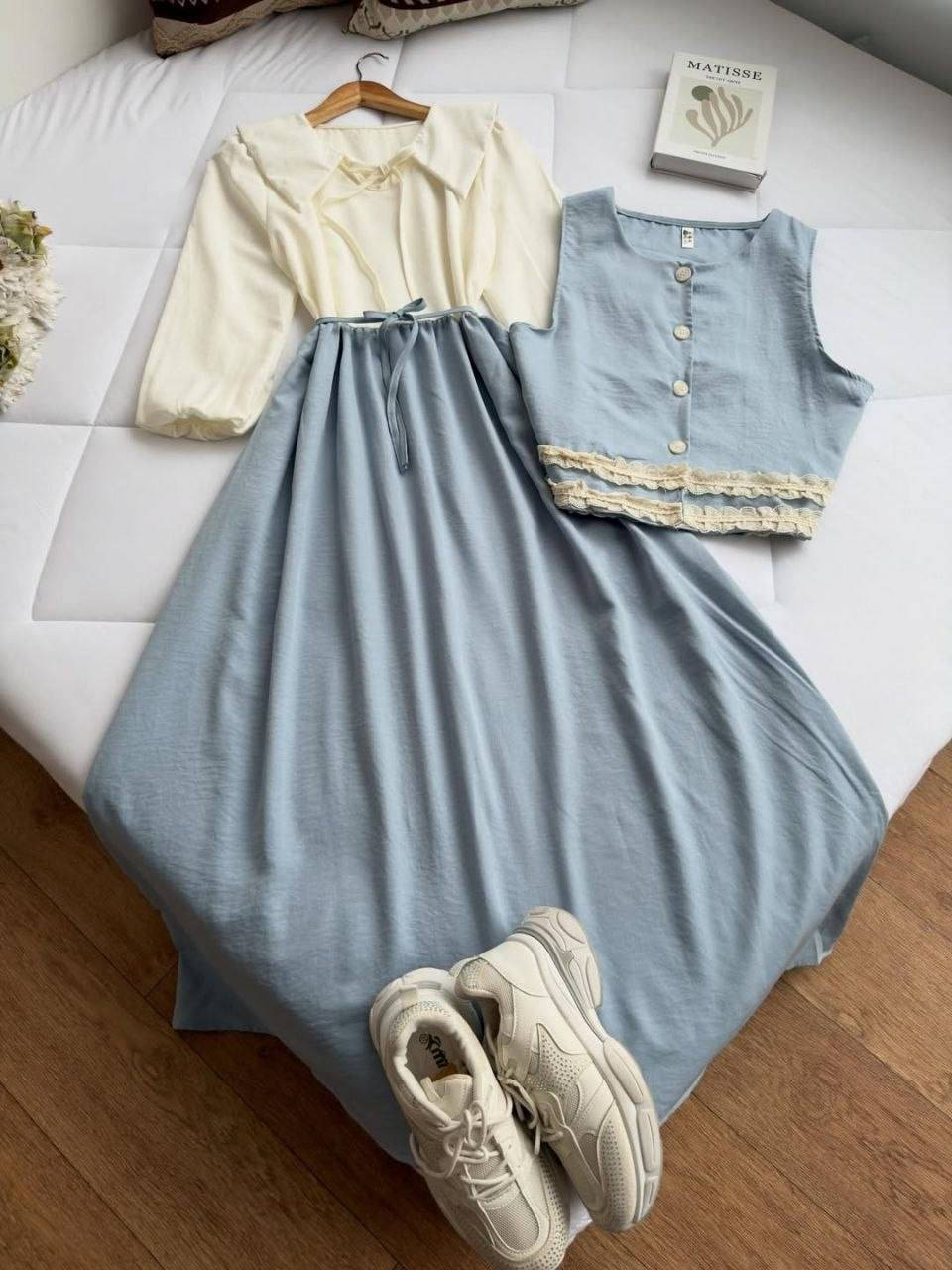 🧿﷽ وعلى الله توكلنا 🧿

لا تعلن الخطوات اعلن الوصول🫰🏻🚶
جديدنا لاينتهي وبضاعتنه غير😌😉

فستان كيبلك تركي بهاري🇹🇷
مرتب نازك 

القياسات يلبس 👇 
38 40 42 44 46 

السعر 30


**إذا كنت صاحب هذا الإعلان وتريد حذفه لأي سبب، رجاءا أرسل رسالة إلى الدعم الفني**