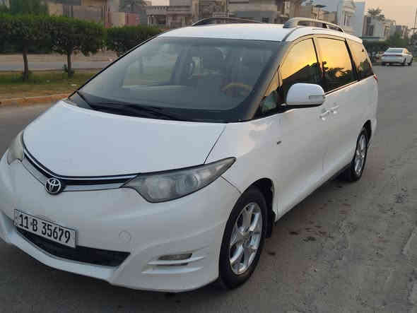 تويوتا بريفيا ياباني وارد خليجي... بدون ضربة (شواصي والغود وتكم"مكفولة")
موديل2008/  7راكب سياحي /تبريد مركزي 3قطع ثلج . مكينة 4سلندر /2400
تجي نفس الكامري بالضبط ..  بصمة...تخم تايرات جدد ( 5 ويل كب حتى الاسبير ) وغرفتها نظيفة جدا اشاير بالمري دوشمة وارضية جلد باب الصندوق يفتح  كهربائي رقم بغداد انكليزي سنويه وهزه وارقام جدد و ( بأسمي )
( للبيع فقط..ما اراوس ولا اقساط) 
تحويل مباشر الي يشتري يعتبرها مصبوغة حزام وناشر سونار وي الصور..
سعرها 123وبيها مجال مكانها بغداد
***********
