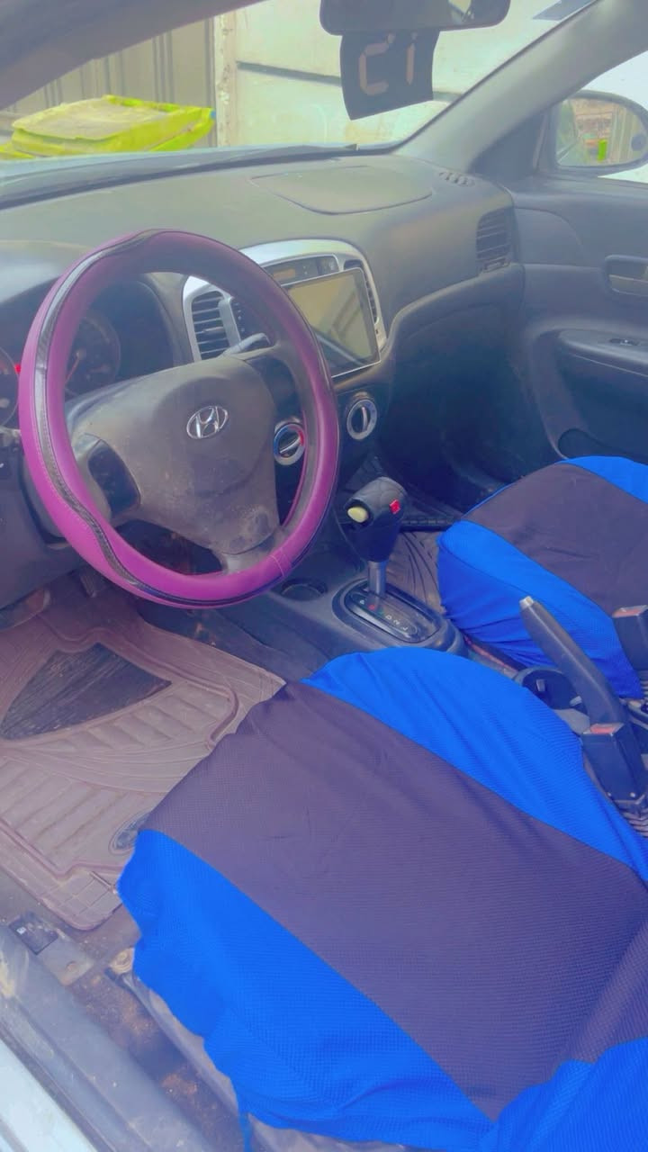 اكسنت 2007 
مكينه 1600
رقم ديالى انكليزي 
السياره جاهزه 
كير
مكينه
حداديه 
كله جديد
تبريدشغال
ويل 16
السياره وارد 
أمريكي
حادثه جاملغ اوبنيد اوشاصي أولغد معمرات يعني مابيه كص 
السعر 55$ اوبيه مجال بصيط
مكاني بغداد البنوك
ملاحضه السياره نقصه بولش او حمام فقط🩷***********
